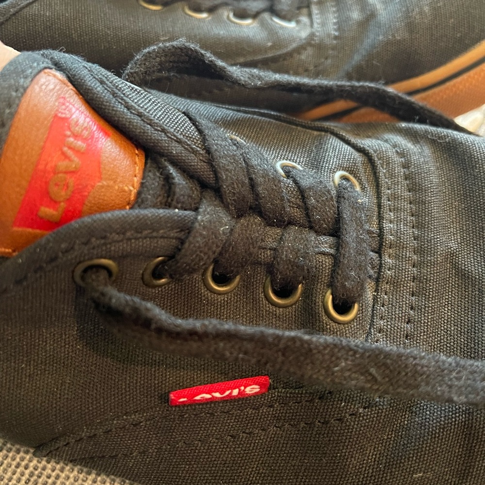Black Levi’s Shoes